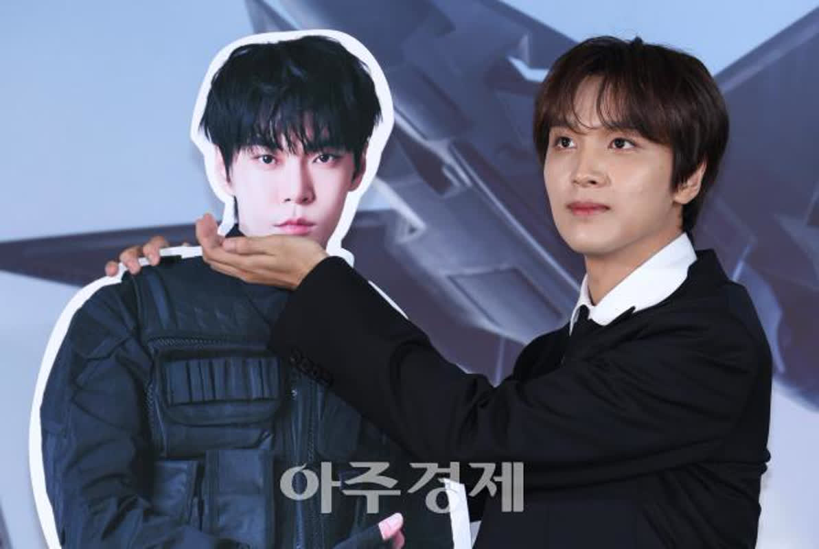 [포토] NCT 127 해찬, '마음만은 함께인 도영'