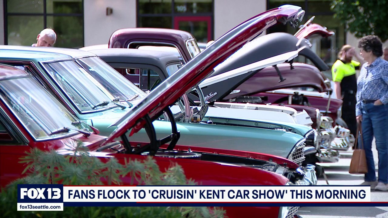 Kent car show showcases vintage rides