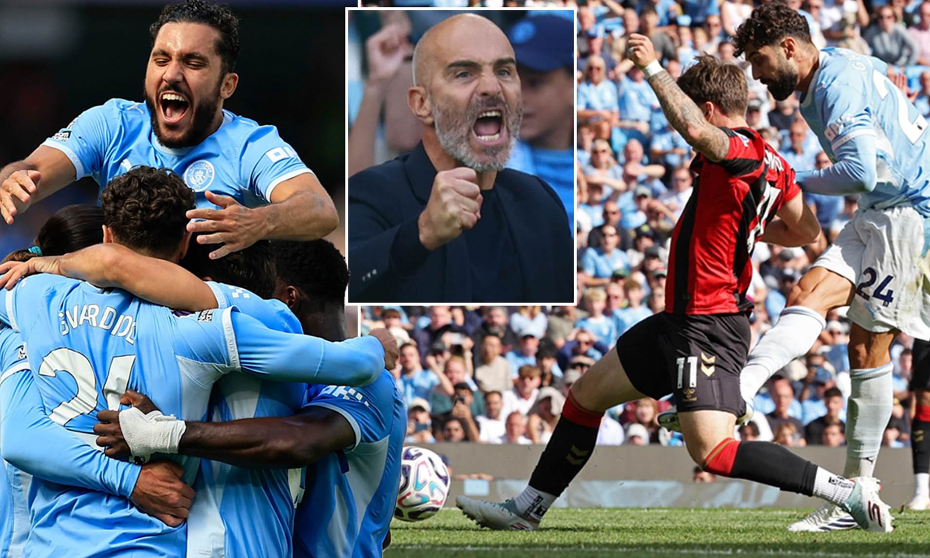Man City 2-1 Bournemouth: Maresca's bold Guehi midfield call paid off, but he knows he needs more