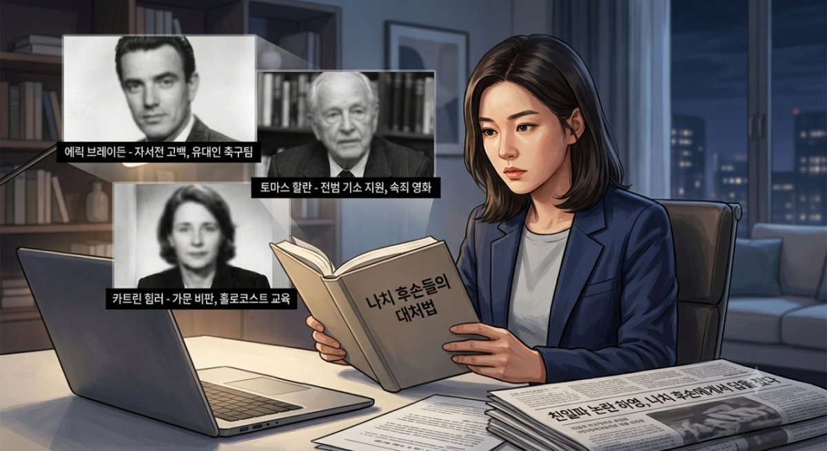사과한 하영, 다음 행보는? 나치 후손들은 '이렇게' 했다