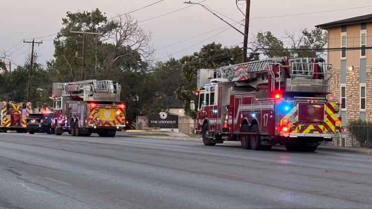 'Covered with black smoke' | Multiple people evacuated during condo fire on northeast side, SAFD says