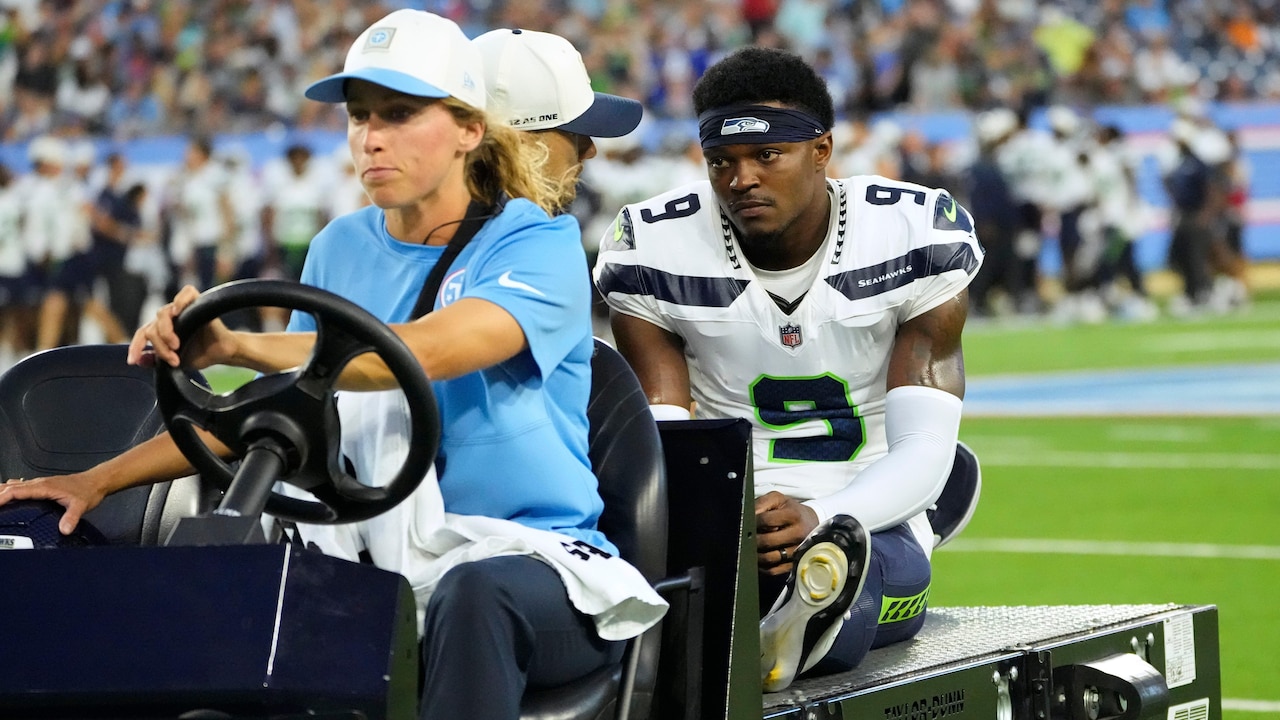 Updates on Bud Clark's broken ankle injury and timeline for star rookie to return to Seahawks