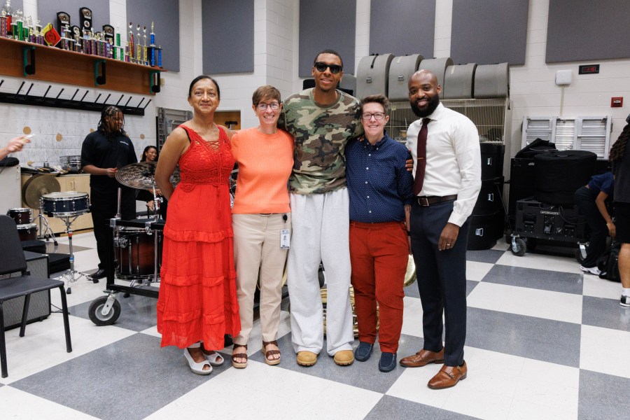 Grammy nominee Masego joins vice mayor for Newport News back-to-school event