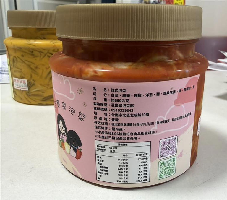 吃泡菜注意! 食藥署抓出5違規業者名單曝 「這家店」標示不符挨罰5萬