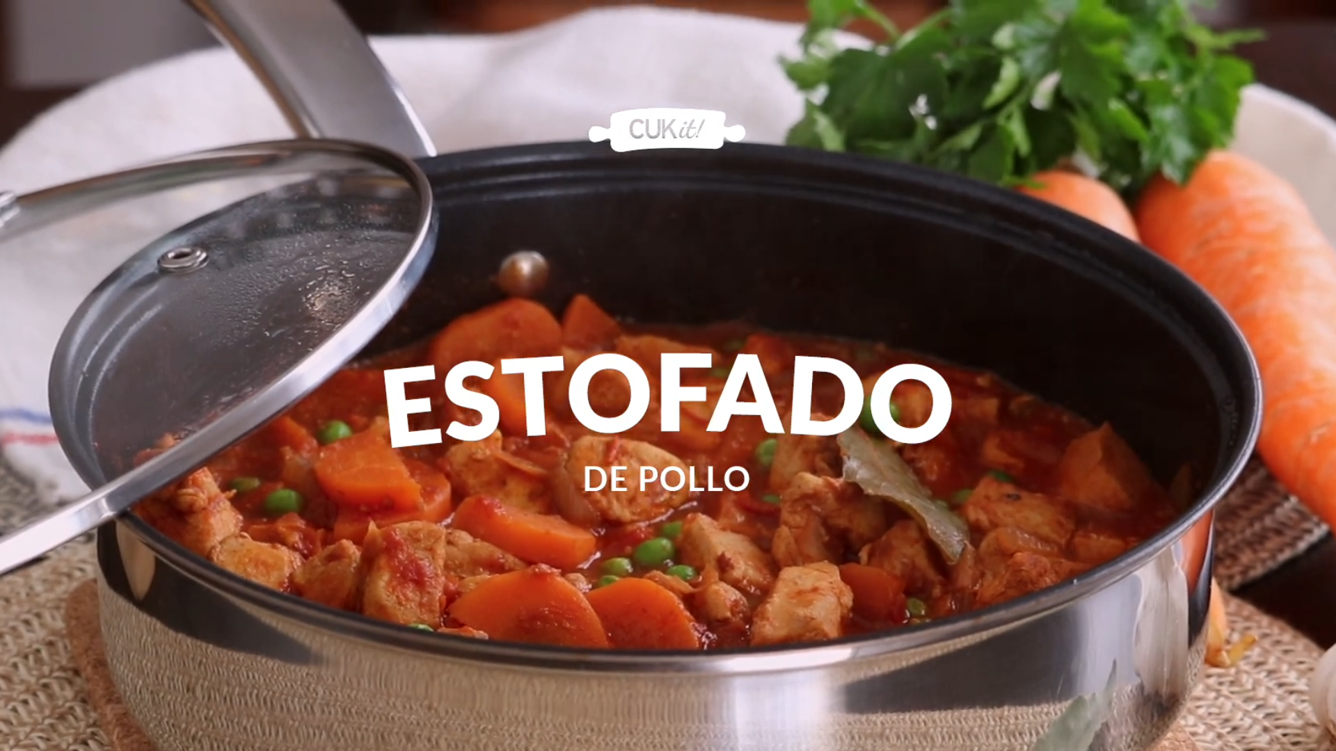 Estofado de pollo casero receta fácil y sabrosa