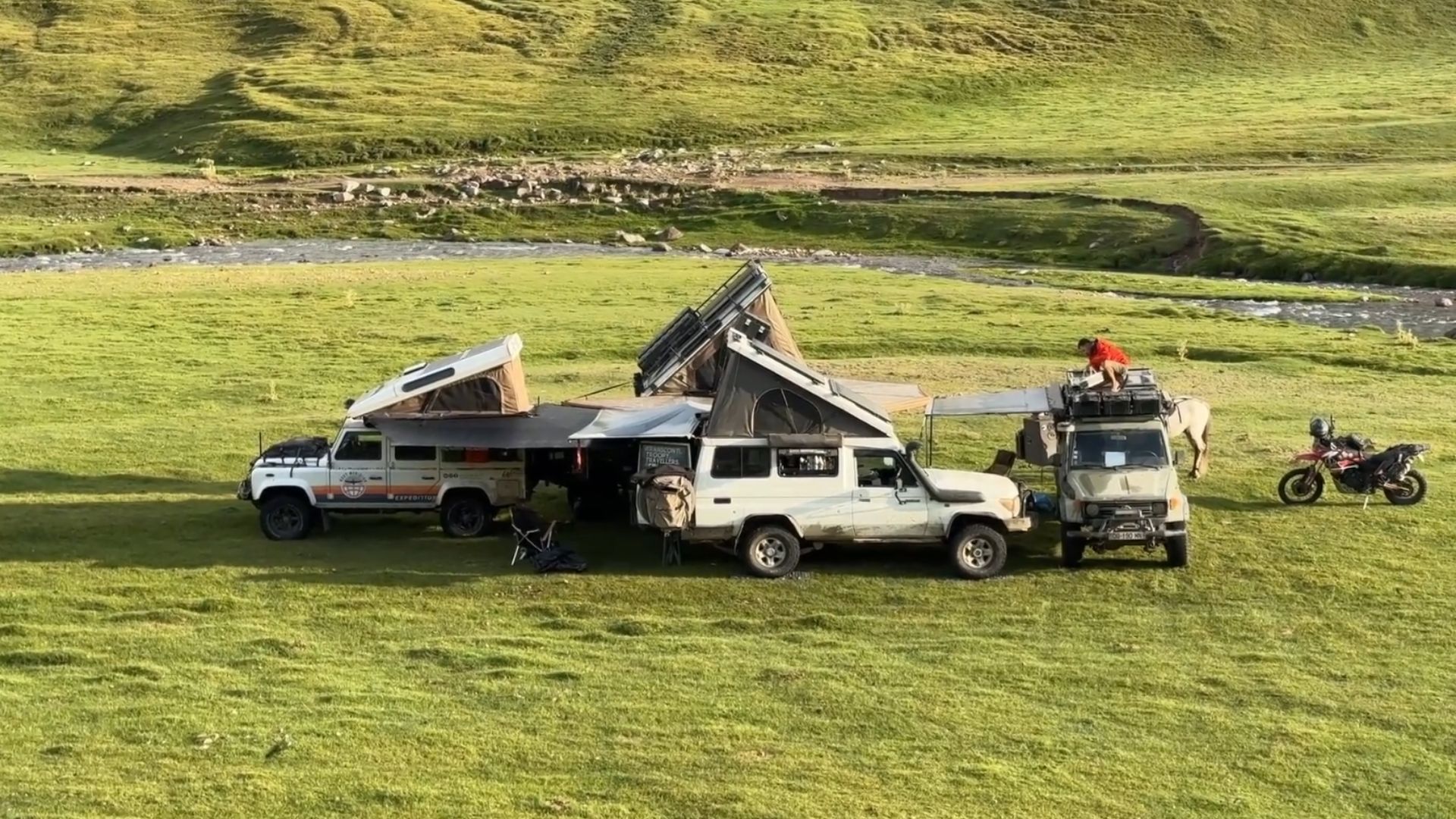 Kazakhstan off road adventure: Descent and local encounters