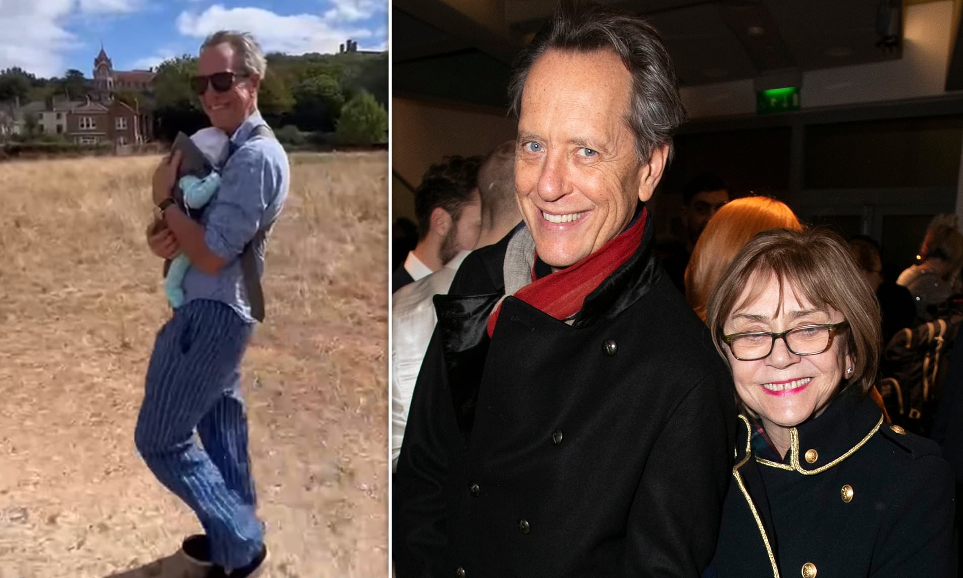 Richard E Grant reflects on the 'incredible' joy of becoming a grandfather after his wife's death