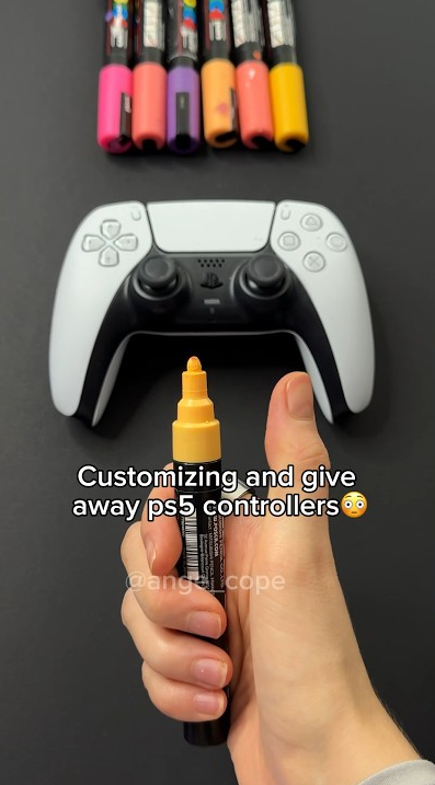 Spider-Man asked me to customize his PS5 controller and give it away