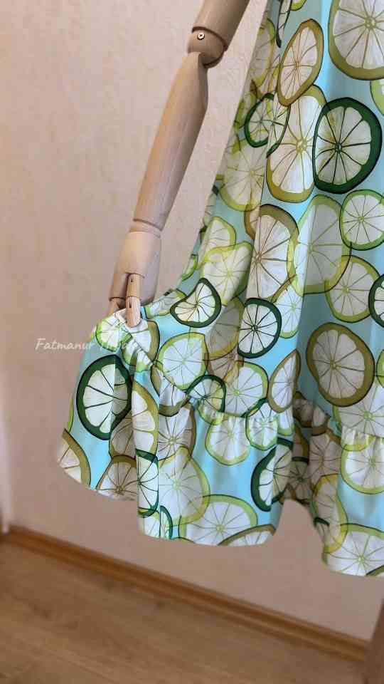 Sewing a stylish dress from start to finish