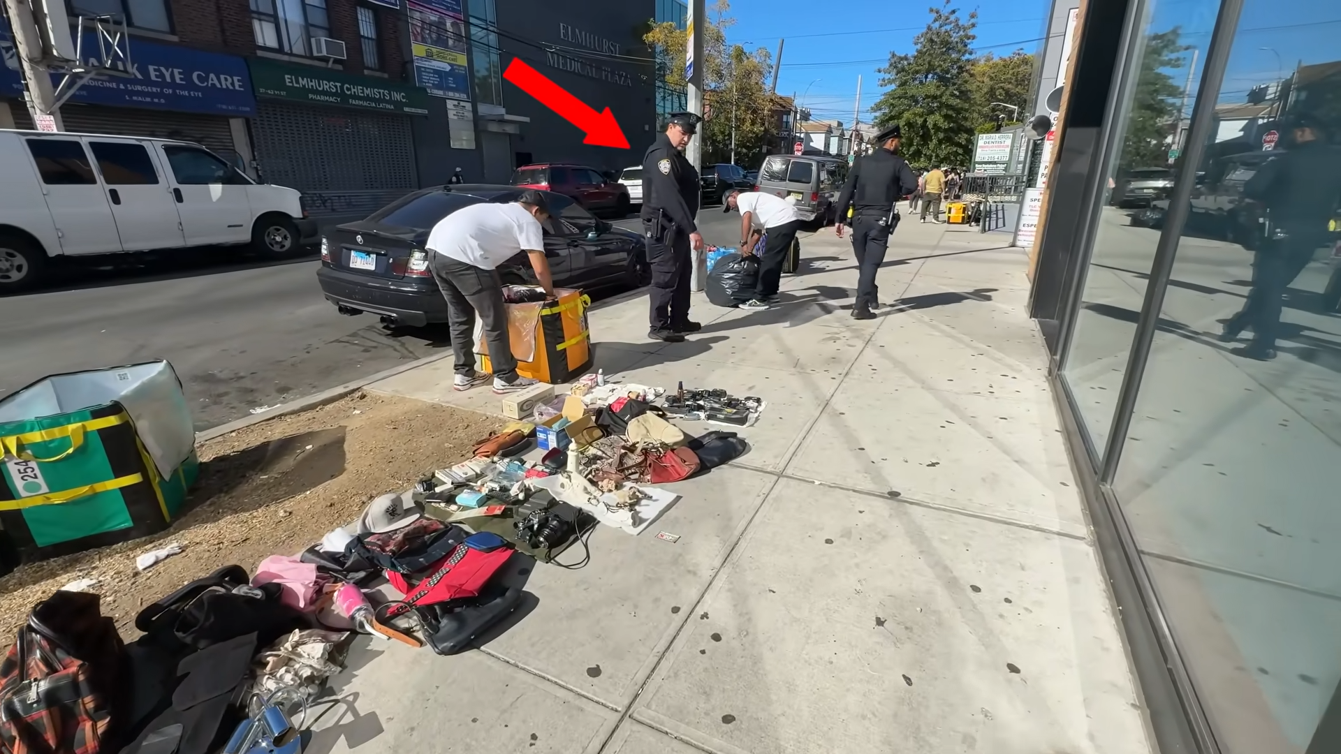 He confronts a group outside NYC’s infamous migrant hotel… then a ...