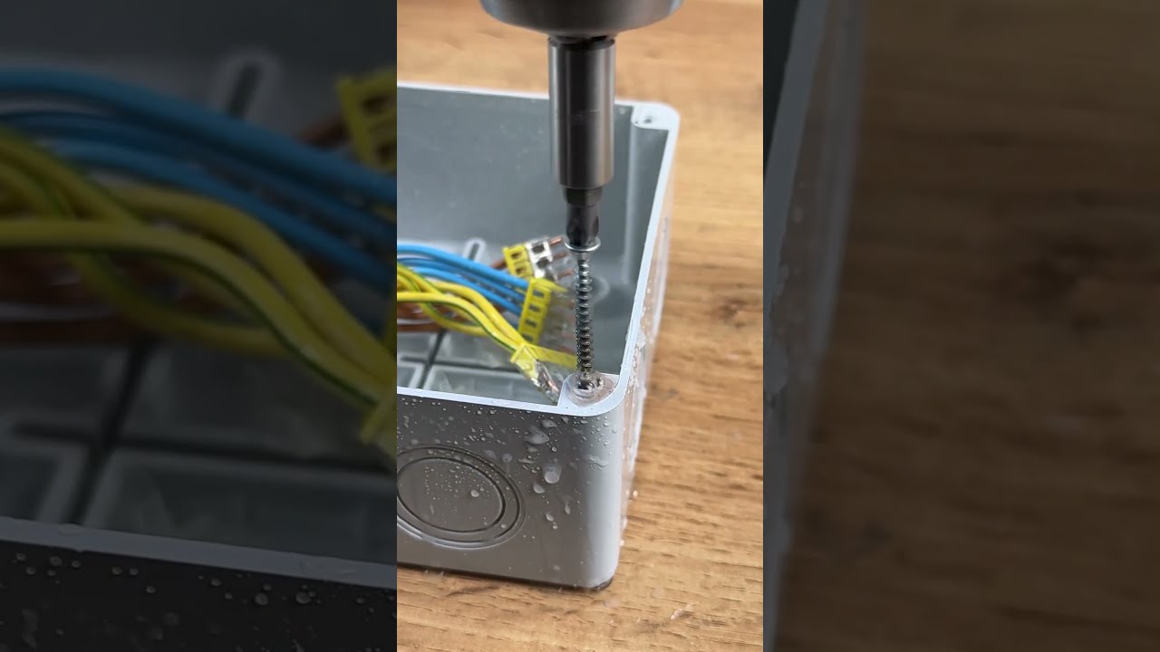 Junction Box Secure Trick #box #diy #trick