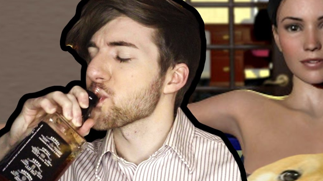 Drunk dating simulator is absolute chaos