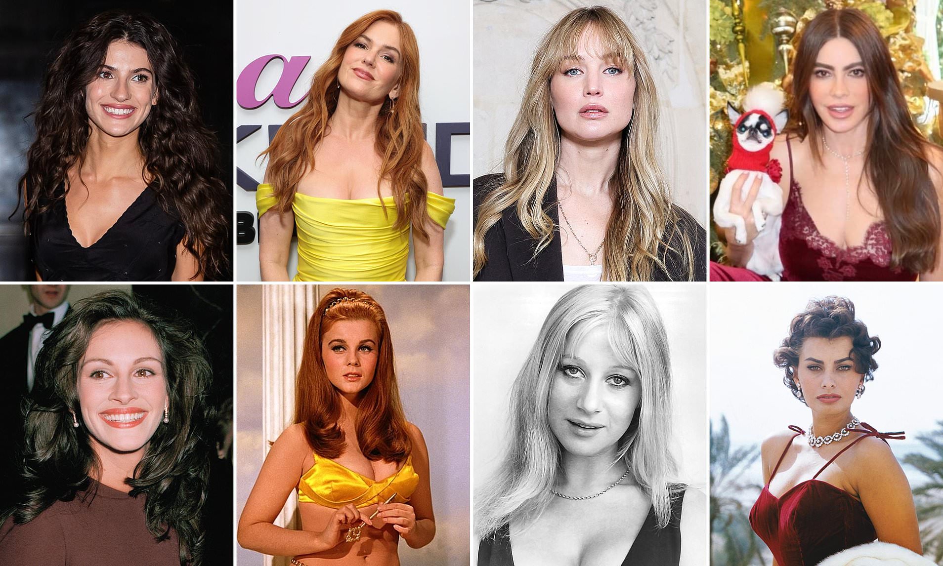 How Hollywood stars of today share uncanny resemblances to A-listers of past decades