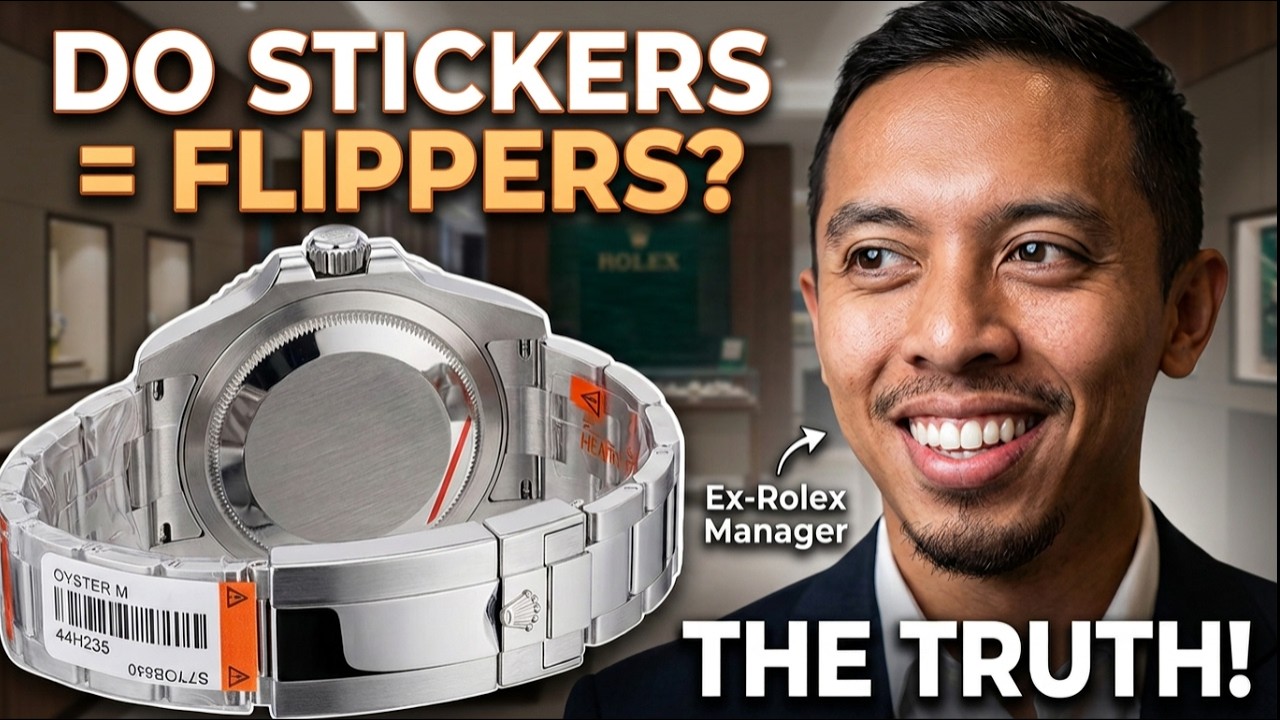 How stickered watches end up on the pre-owned market