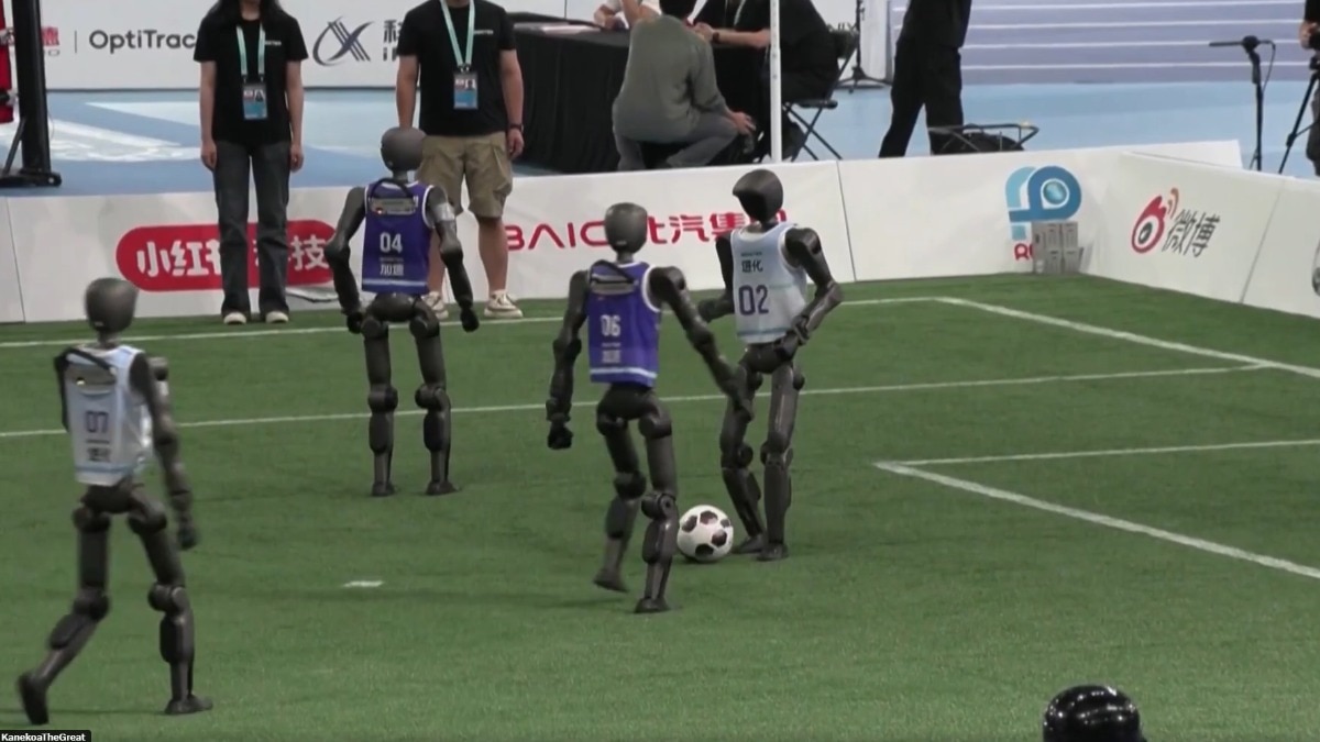 Image for China building robot world as they start doing home chores, playing sports in tournaments: Watch here