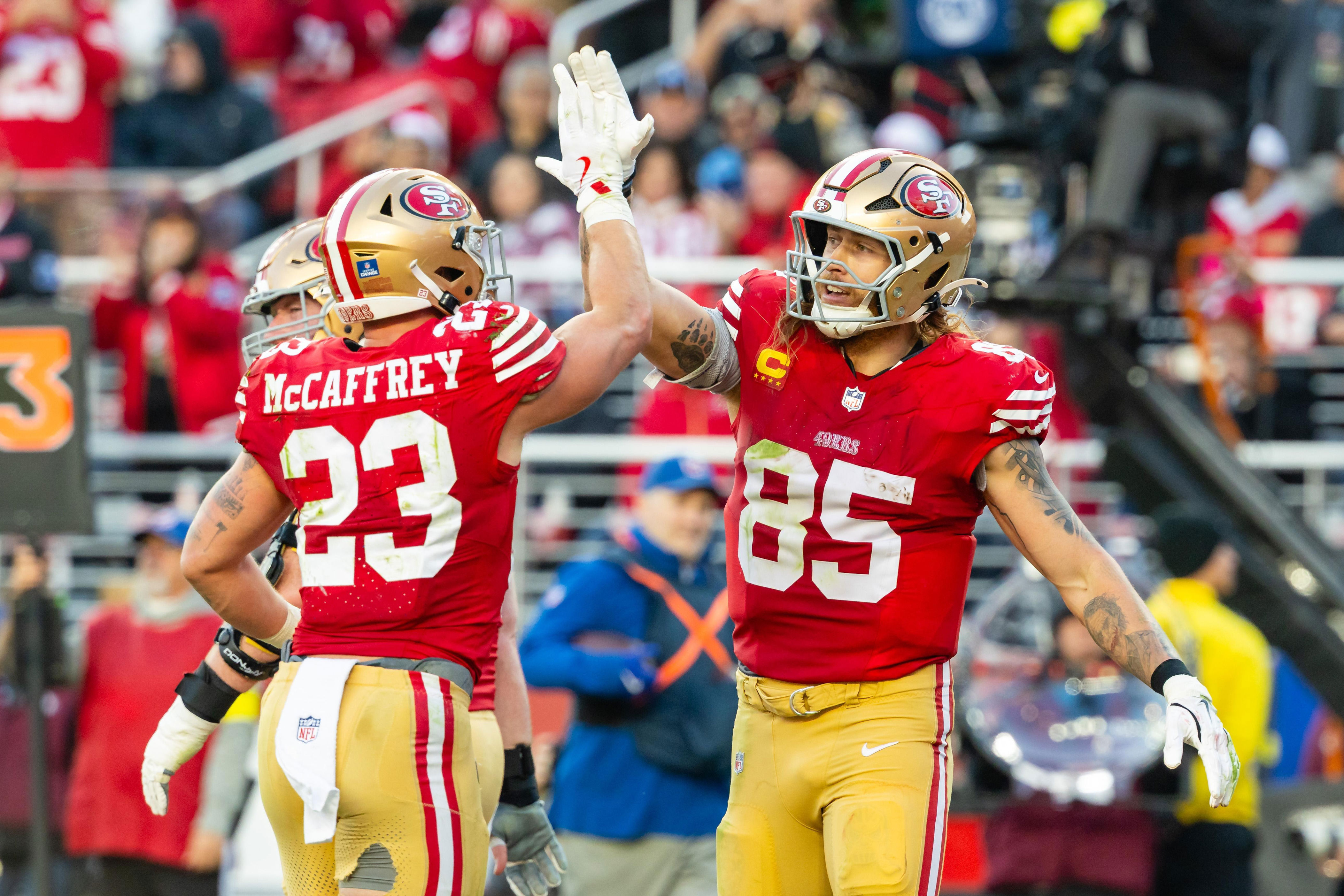 49ers news: Life's better with George Kittle and Christian McCaffrey