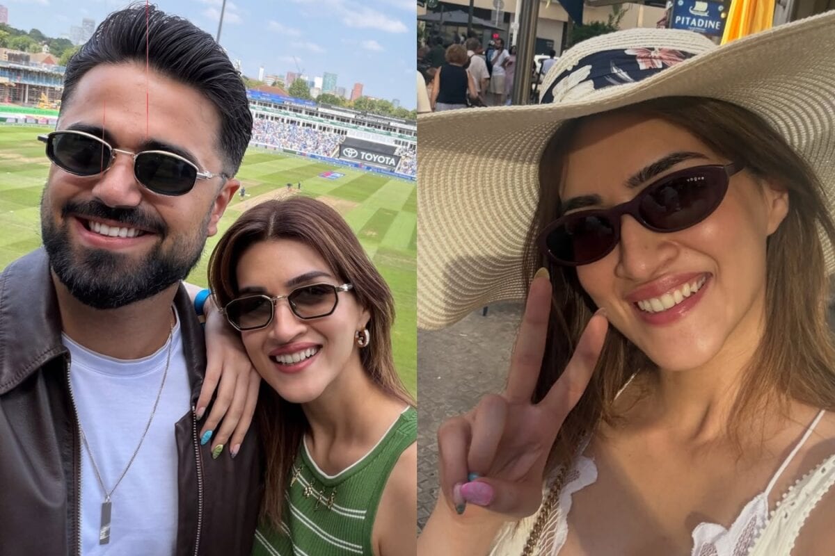 Kriti Sanon shares pic with rumoured boyfriend Kabir Bahia amid Raksha ...
