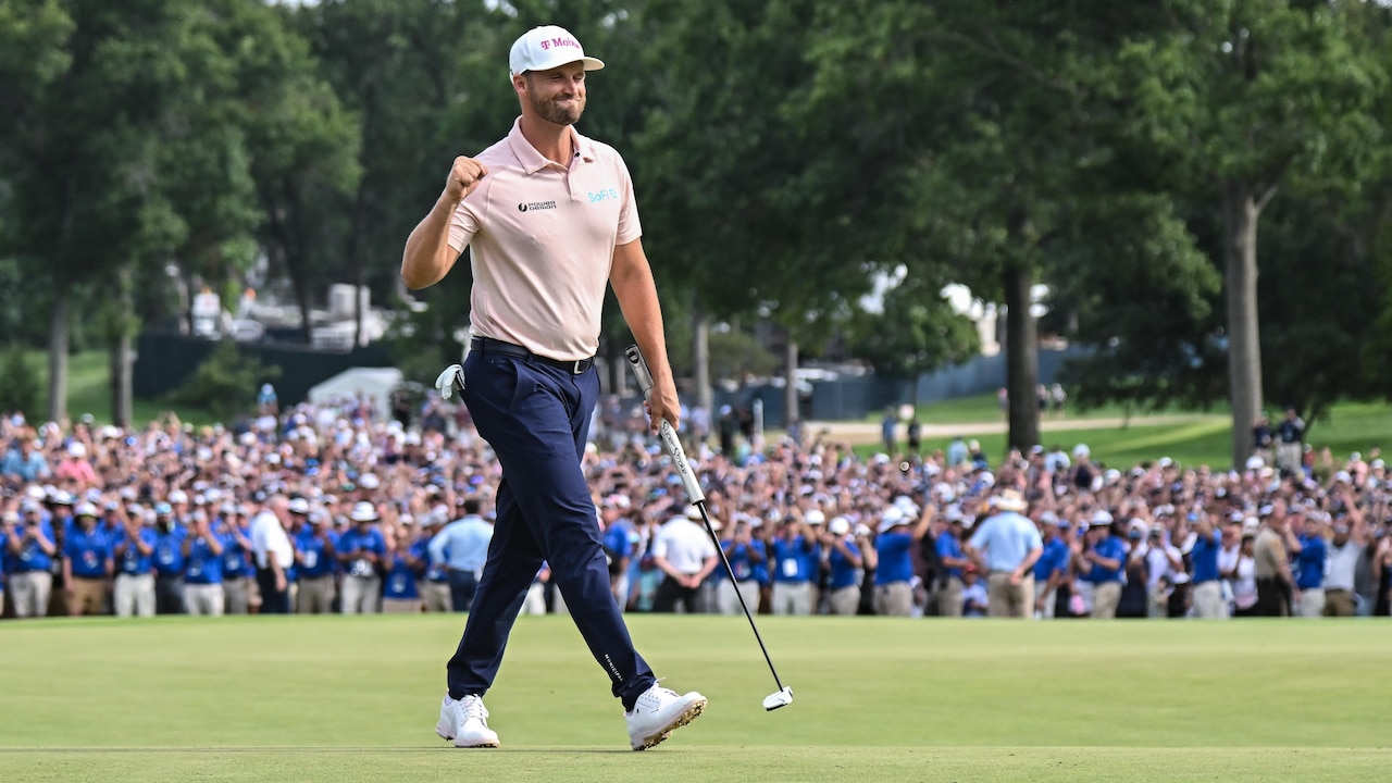 'Darth Vader had more fun,' Wyndham Clark reacts to BMW win after pairing with McIlroy, Scheffler