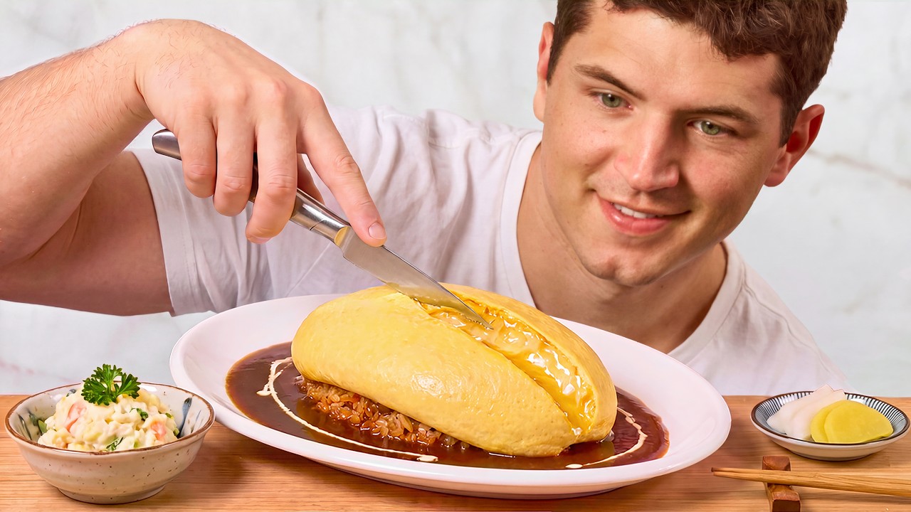 Japan's hardest omelet takes just 90 seconds to cook... almost ...