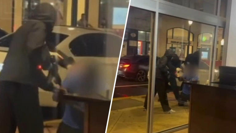 Violento asalto a trío de personas con rifle AR-15 en Center City