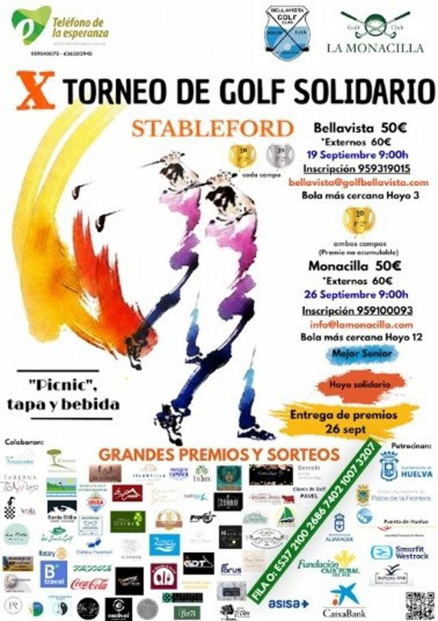 El Teléfono de la Esperanza celebra la X edición de su torneo de golf ...