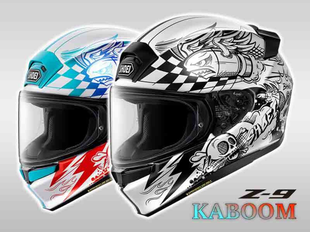 ショウエイから Z-9 のグラフィックモデル「Z-9 KABOOM／カブーン」が登場!