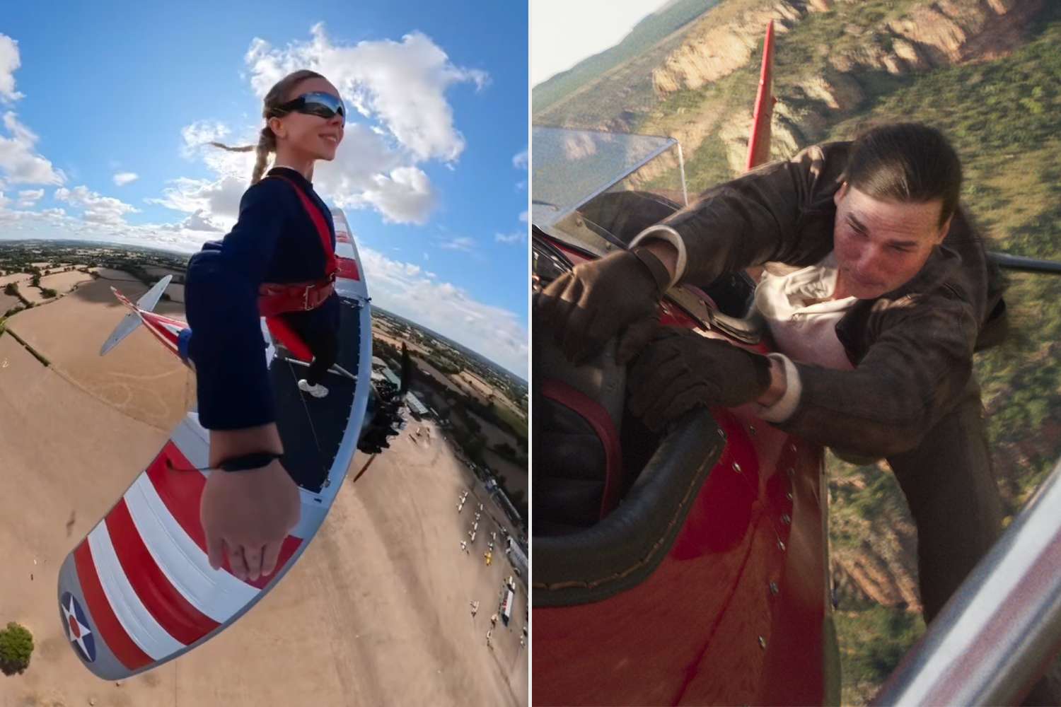 Sydney Sweeney tells Tom Cruise to ‘watch out’ as she channels “Mission ...