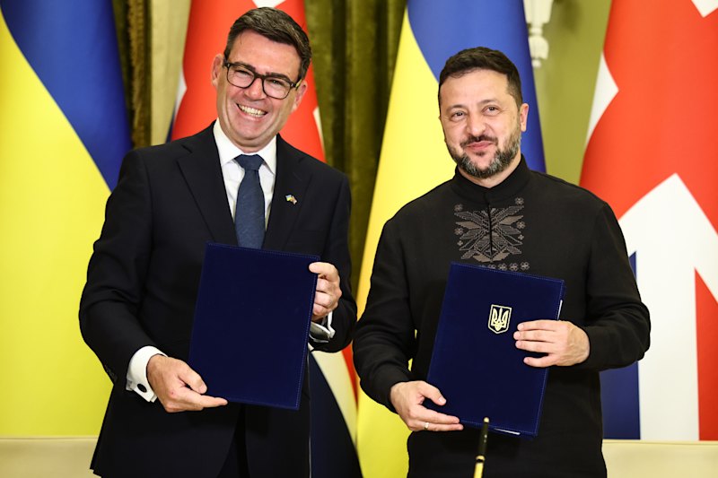 Who started the fire? UK backs Ukraine with seismic deal on AI weapons