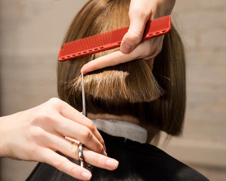 The companies – listed as hairdressers, barber shops and salons or mini-marts and corner shops – show ‘remarkably similar lifespans’ of about six months. Photograph: Vagengeym_Elena/Getty