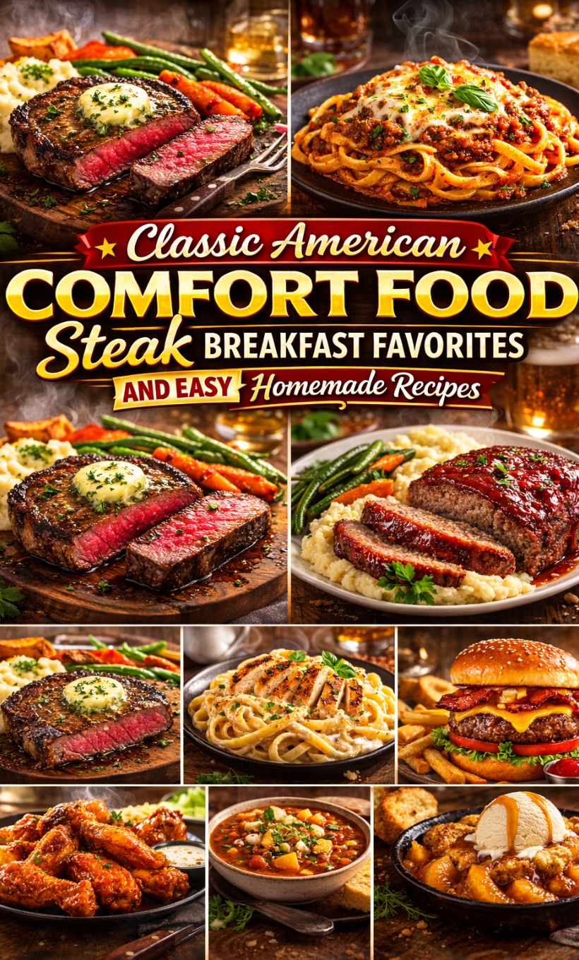 Classic American breakfast recipes with homemade flavor
