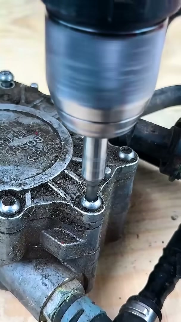 Stripped screw removal hack #screw #remove #trick