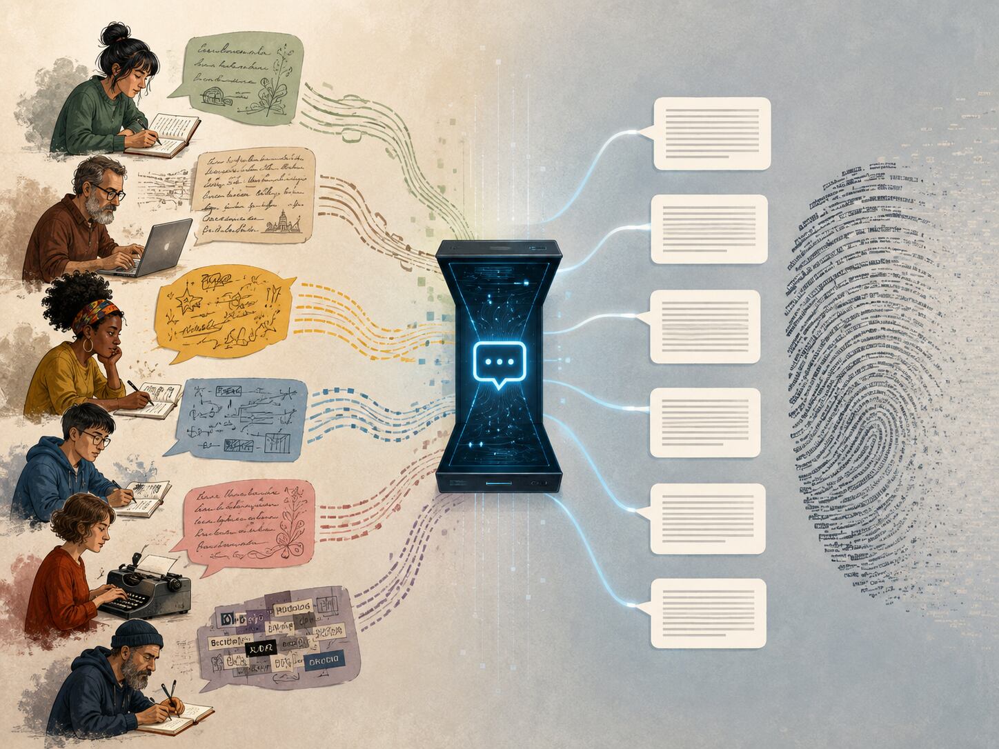 AI editing homogenizes writing styles, study finds
