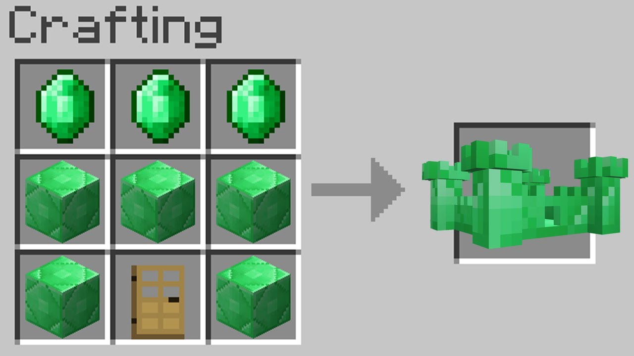 Minecraft but you can craft castles from any block