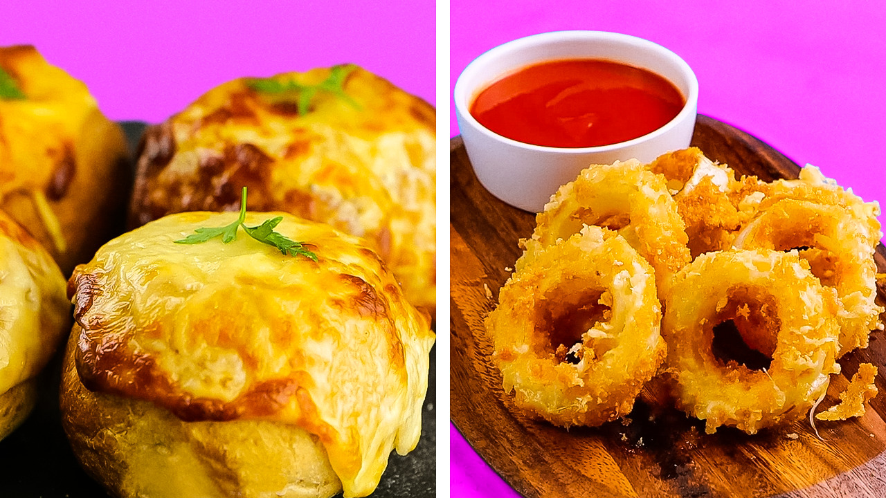 Last-minute snack ideas to impress guests with onion and pastry creations