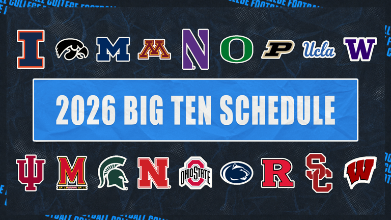 2026 Big Ten football schedule: Dates, times, TV channels, how to watch