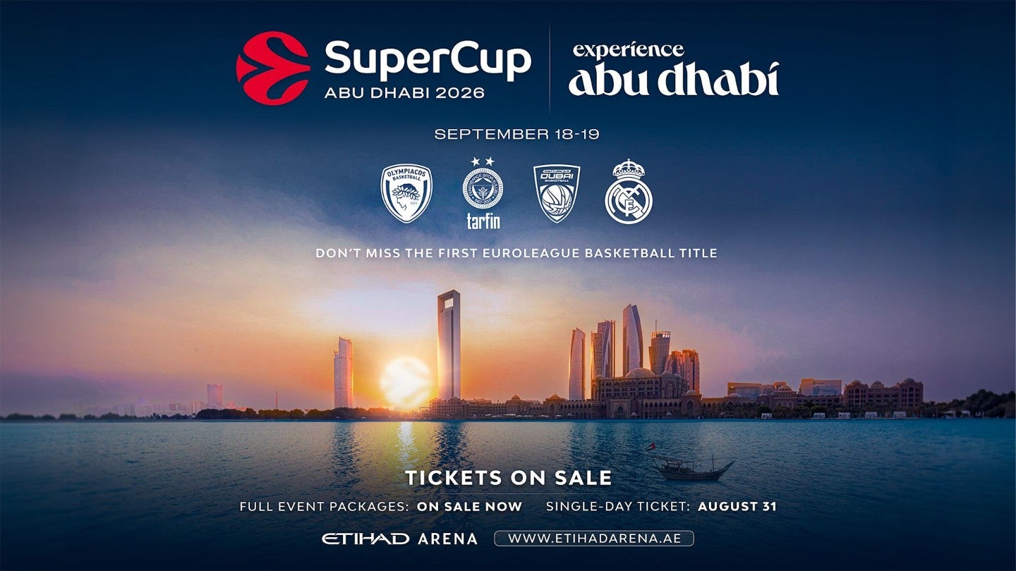 Abu Dhabi to host Euroleague Basketball's inaugural Super Cup