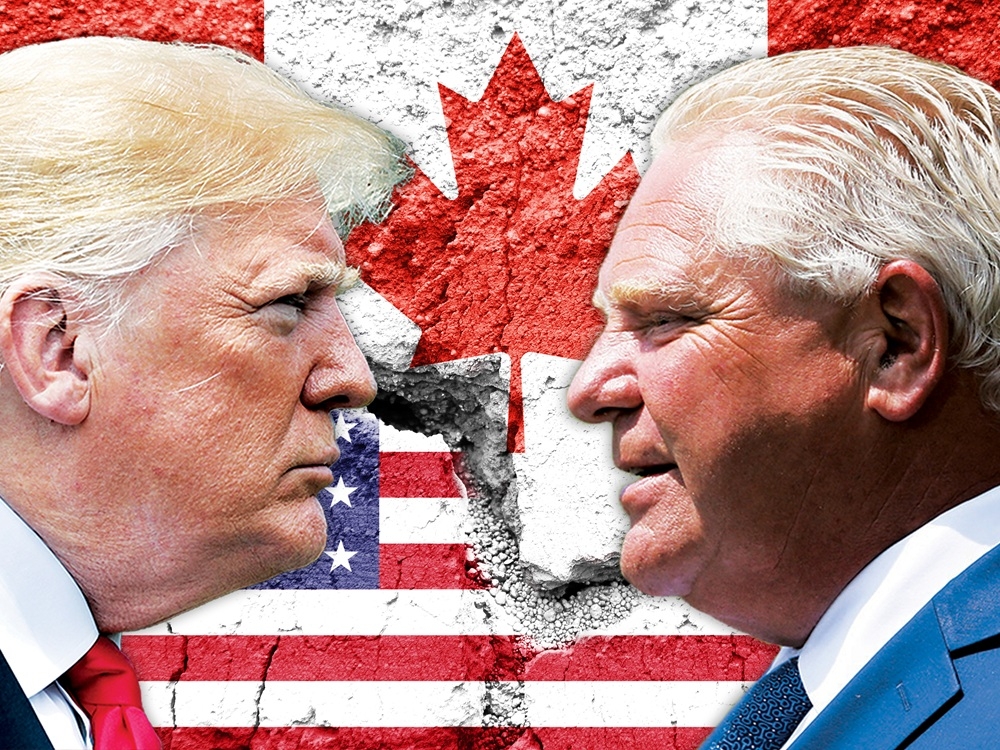 Warmington: Donald Trump berates Ontario Premier Doug Ford as trade war ...