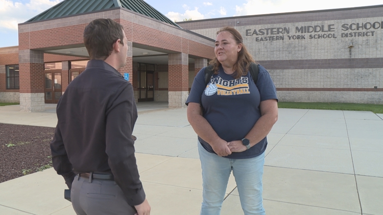 'The grace of God is what saved us' | Eastern York volleyball coach recounts experiencing tornado during practice
