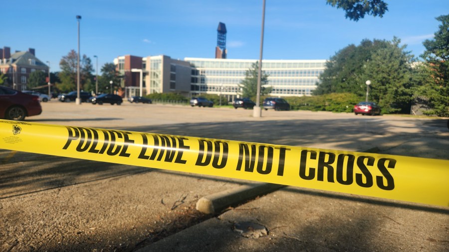 Update: Replica grenade determined to be student's paperweight; no charges filed