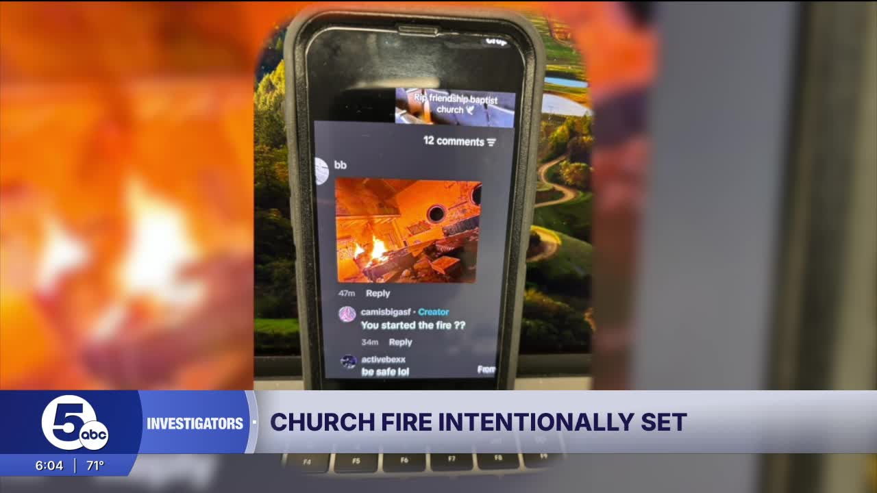 Massive church fire intentionally set with arrests imminent, per ...