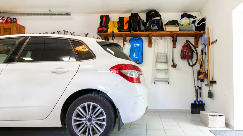 20 clever designs to add overhead garage storage space