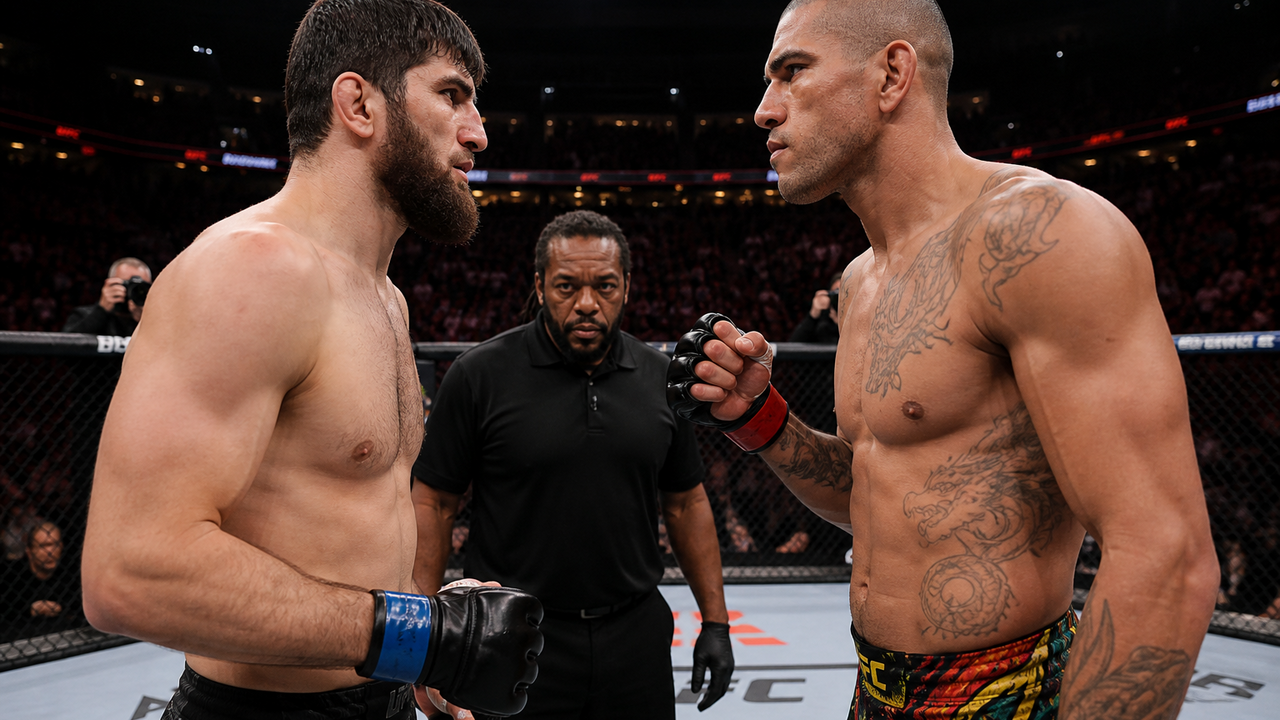 Alex Pereira’s aura shattered in rematch as Ankalaev’s pressure forces ...