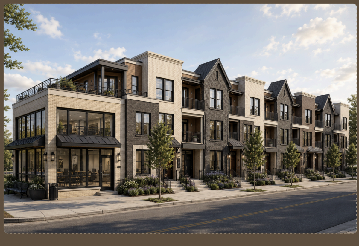 As Lee's Summit eyes new downtown housing, 28 new townhomes could be in the works