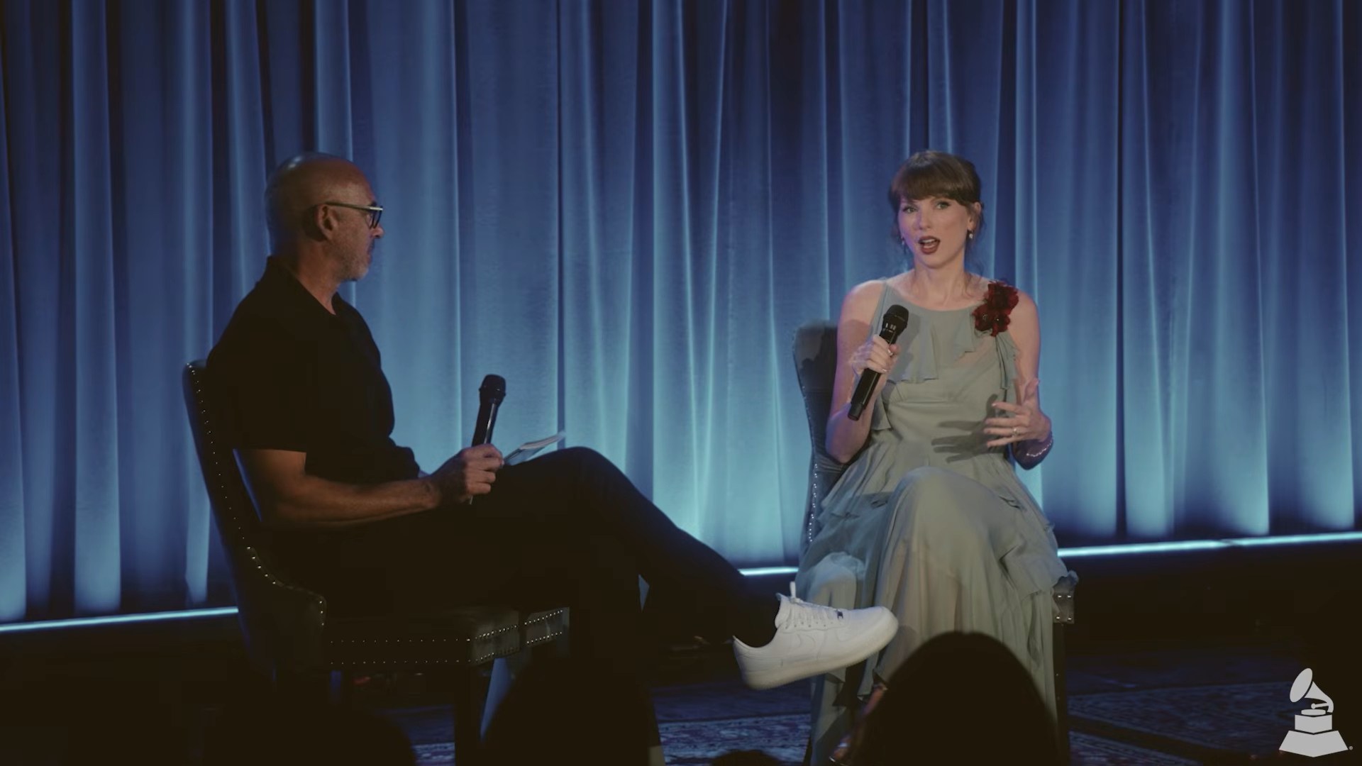 Taylor Swift's country music-coded Grammy Museum dress sure looks like an Easter egg