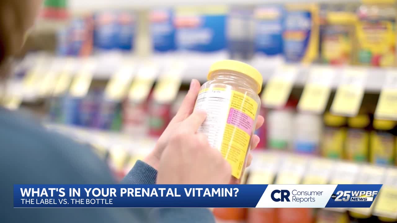 Consumer Reports finds label inaccuracies in prenatal vitamins