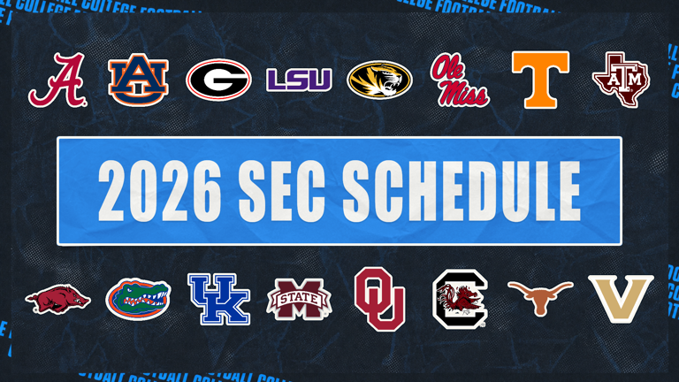 2026 SEC football schedule: Dates, times, TV channels, how to watch