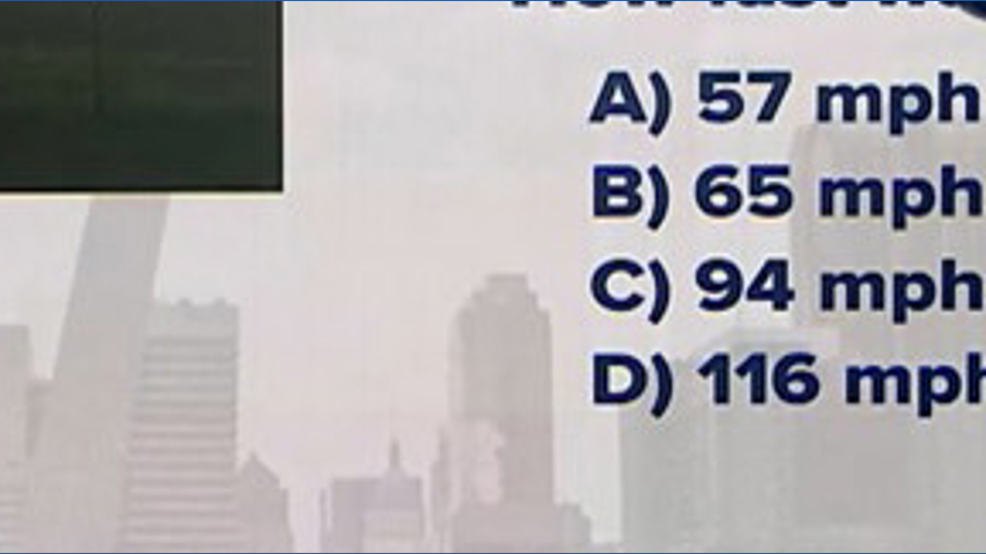 See if you can answer this weather trivia question!