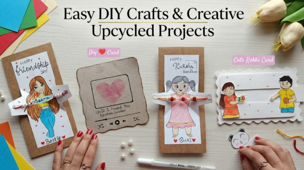 Easy DIY crafts & creative upcycled projects