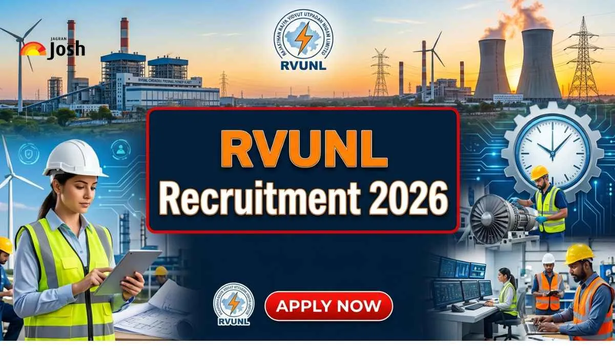 RVUNL recruitment 2026 last date today: Check eligibility & steps to ...