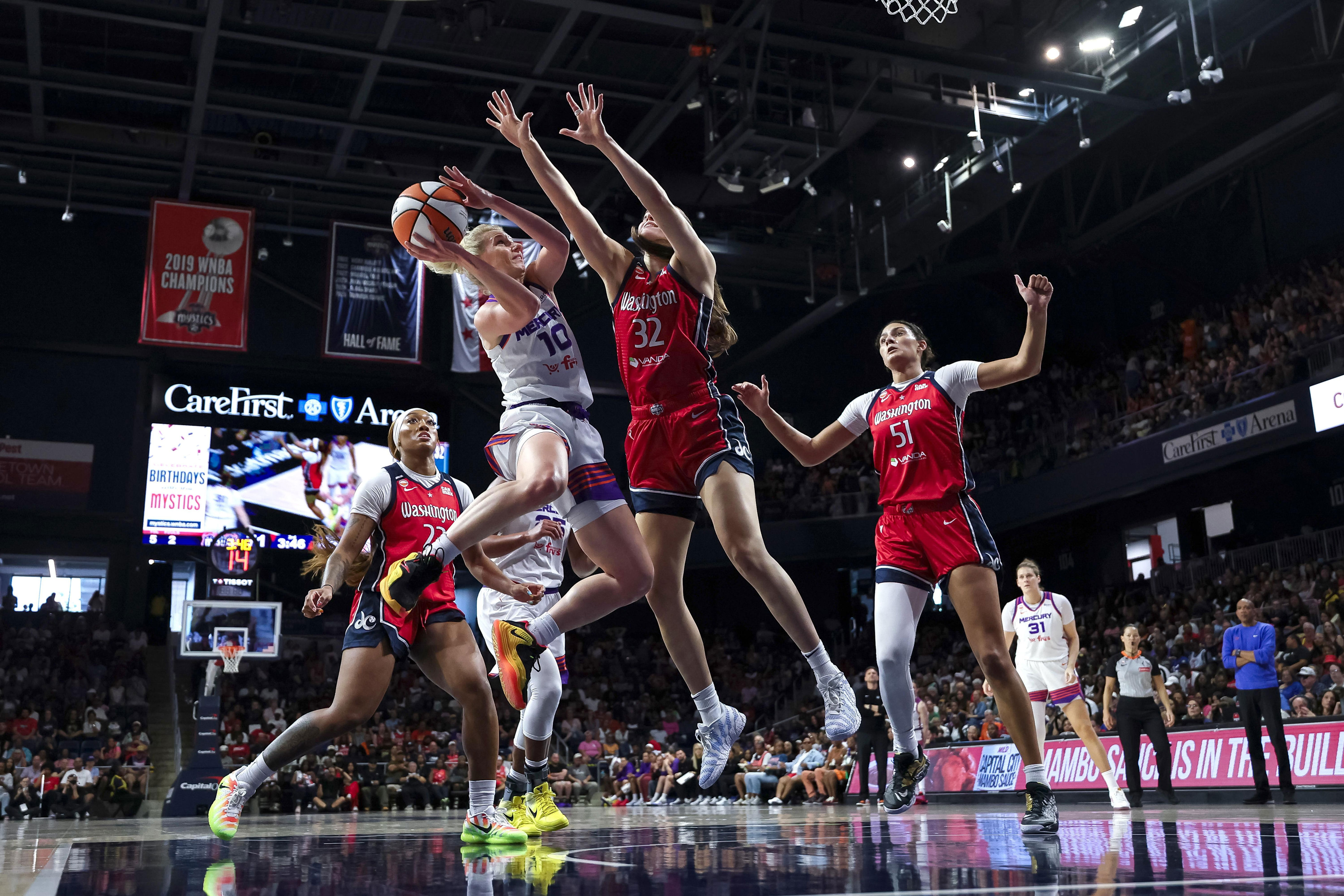 Mystics at Mercury preview: Washington continues road trip on Wednesday Injuries What to watch for